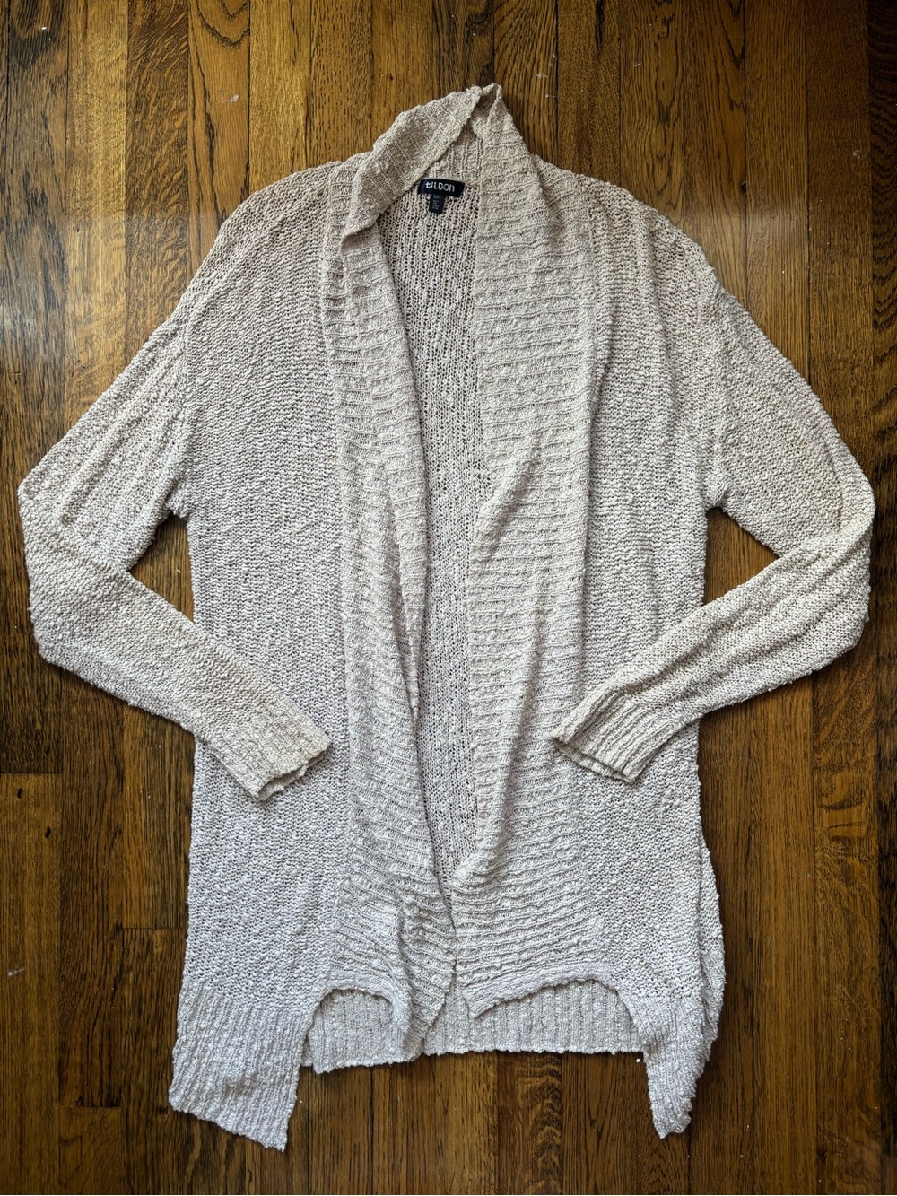 Tildon Cream Open Knit Cardigan XS/S